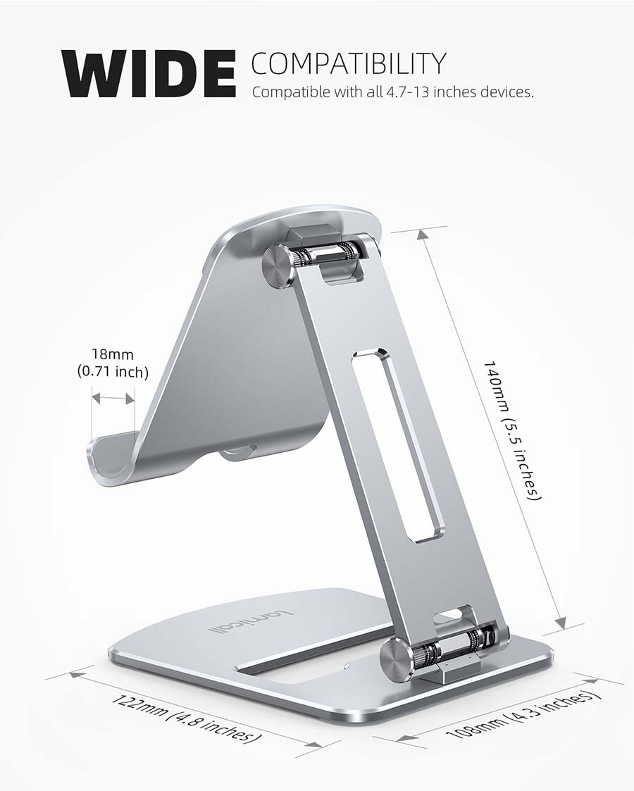 360 Degree Adjustable Foldable Tablet Stand Holder