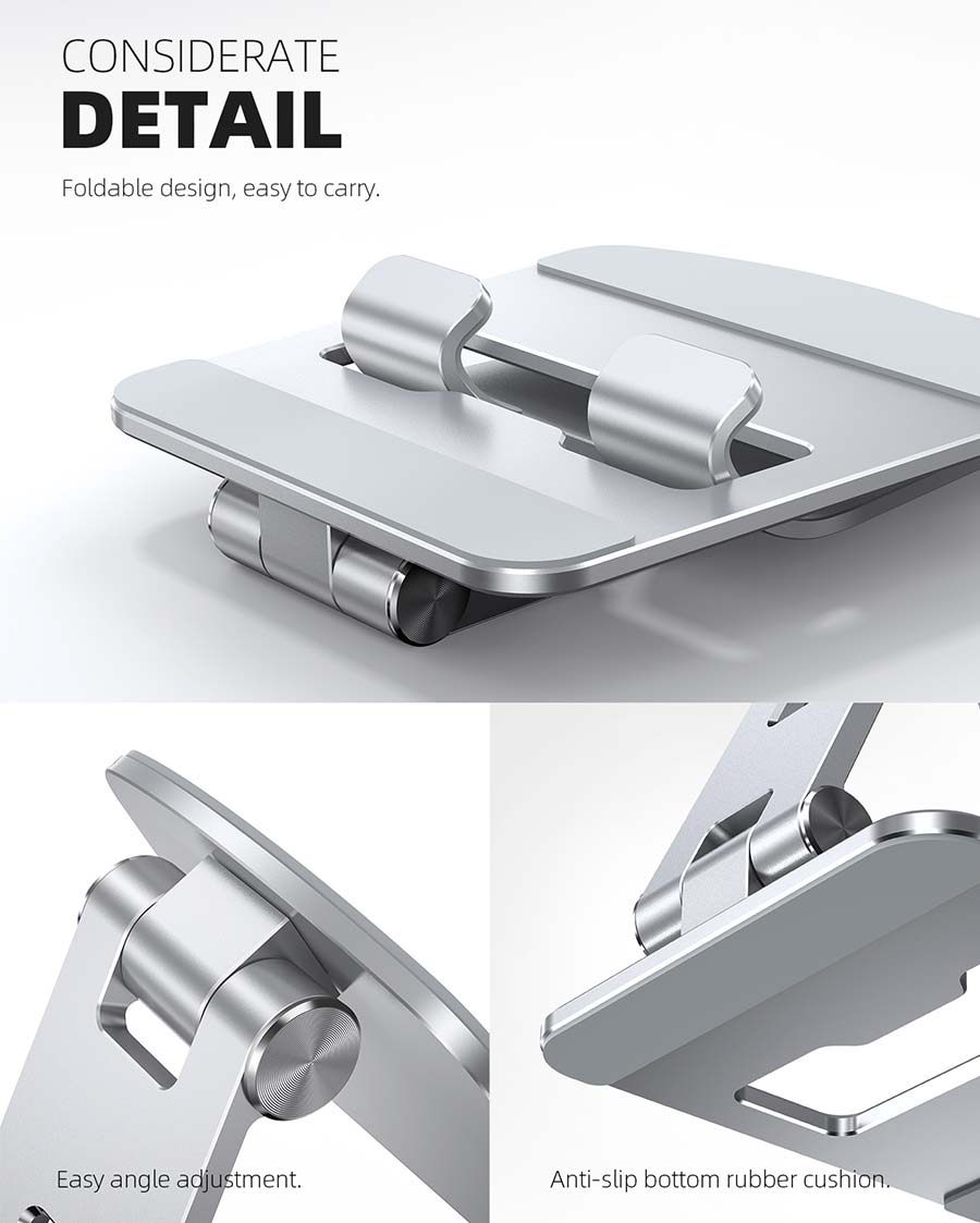 360 Degree Adjustable Foldable Tablet Stand Holder