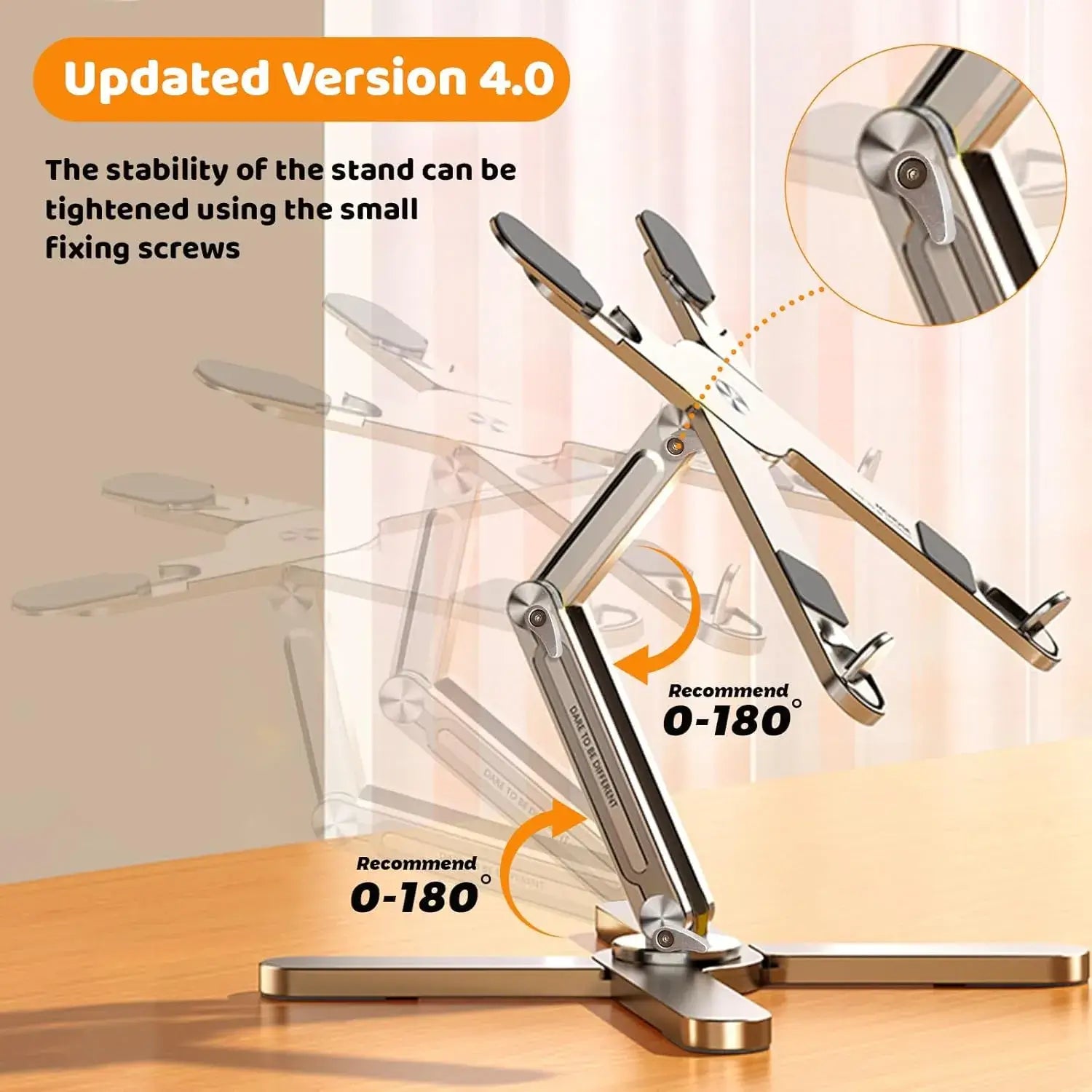Ergonomic 360° Rotating & Foldable Stand - N86