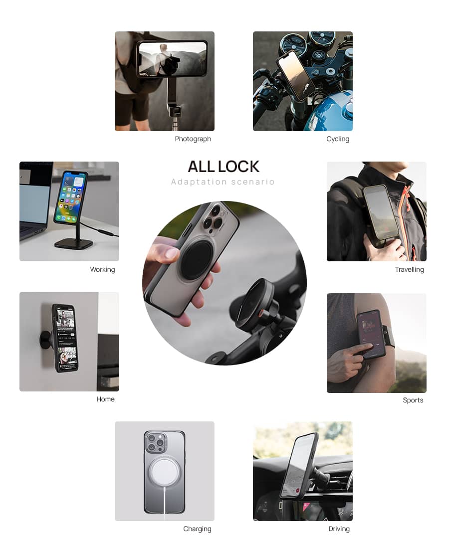 All Lock Airbag iPhone Case - AL01
