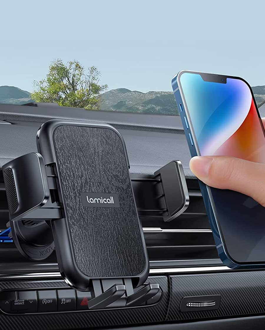 Wider Clamp & Metal Hook Phone Holder Car Vent - STCV01