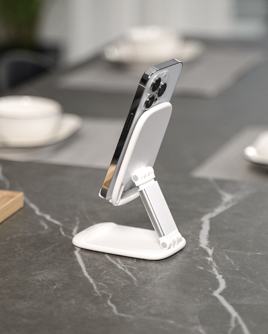 Height Adjustable & Foldable Phone Holder for Business Trip