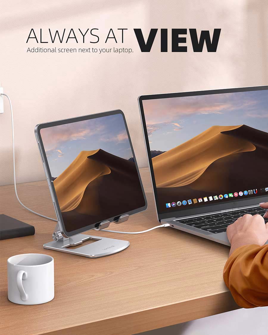 360 Degree Adjustable Foldable Tablet Stand Holder