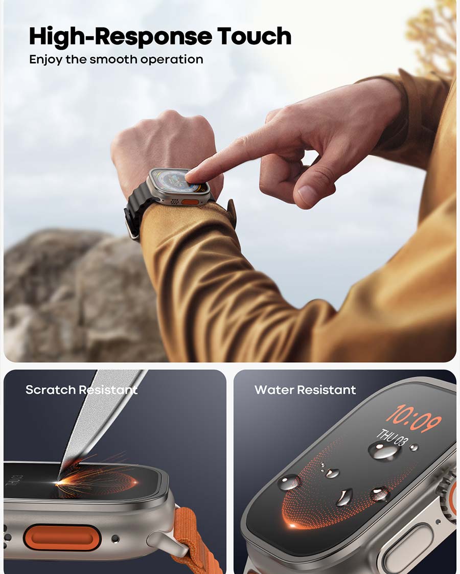 Titanium Screen Protector for Apple Watch - PRSW01