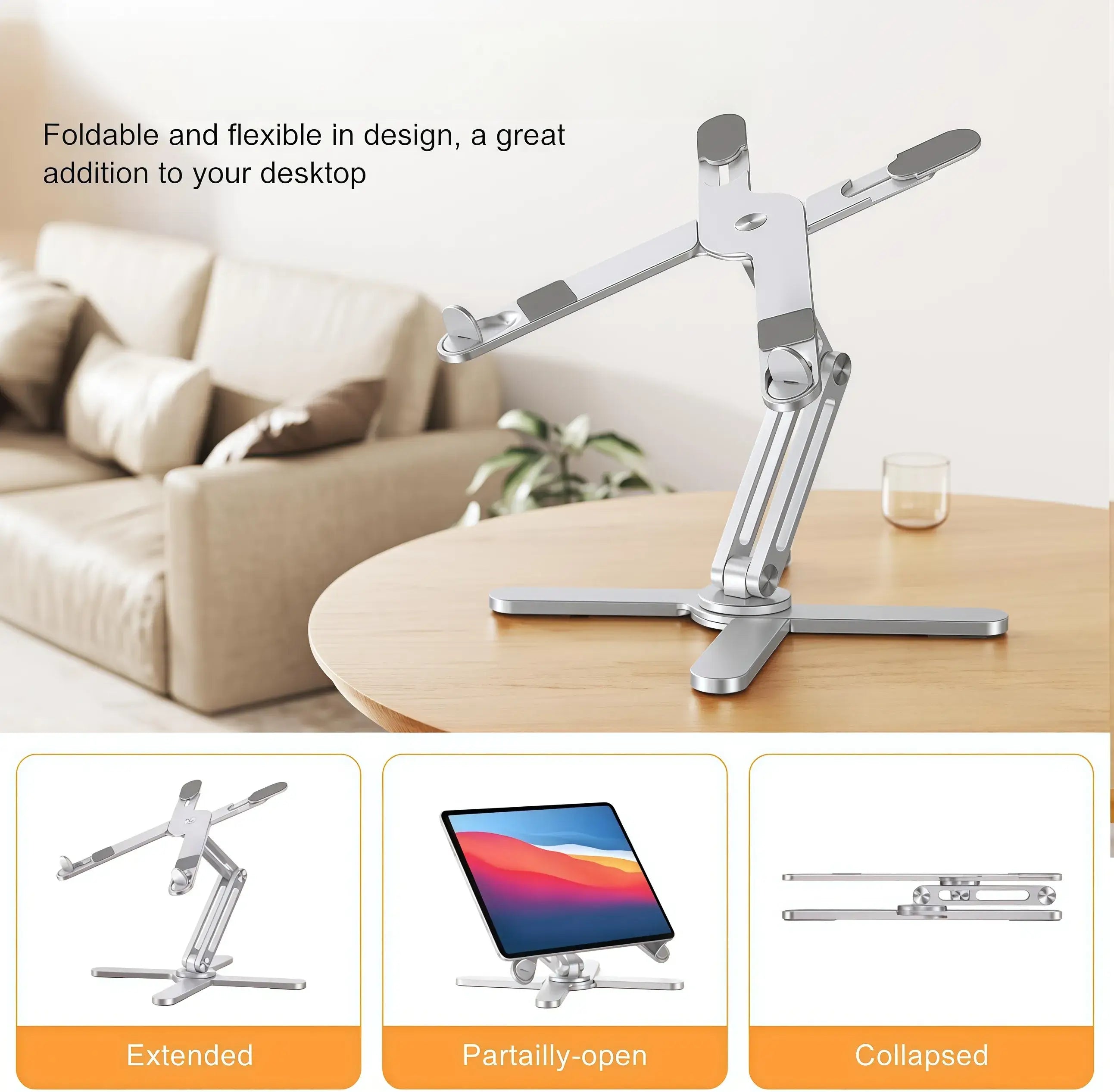 Ergonomic 360° Rotating & Foldable Stand - N86