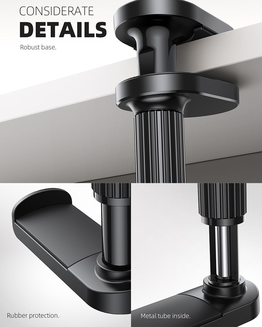 Headset Hanger with Rotating for Under Desk - DH03