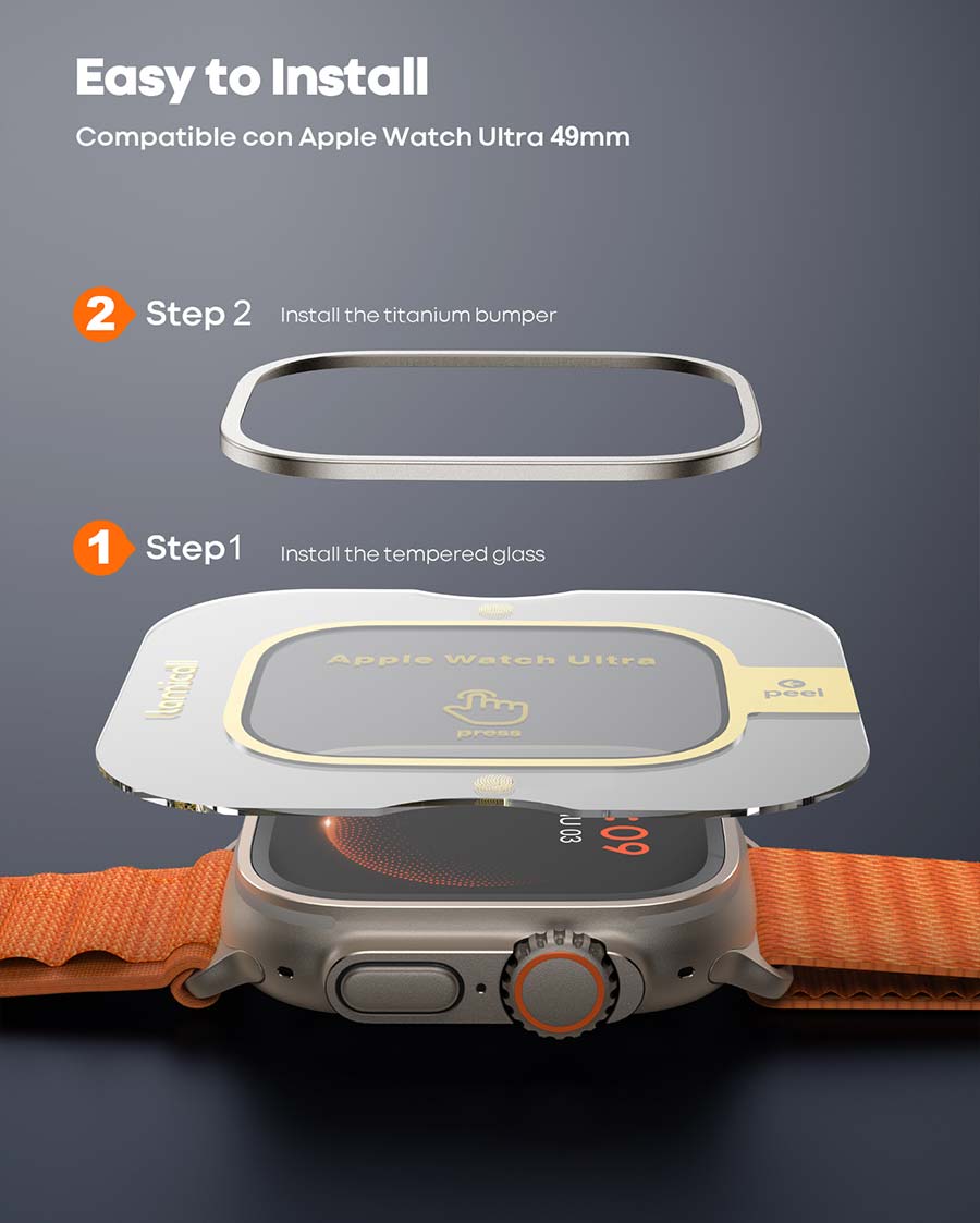 Titanium Screen Protector for Apple Watch - PRSW01