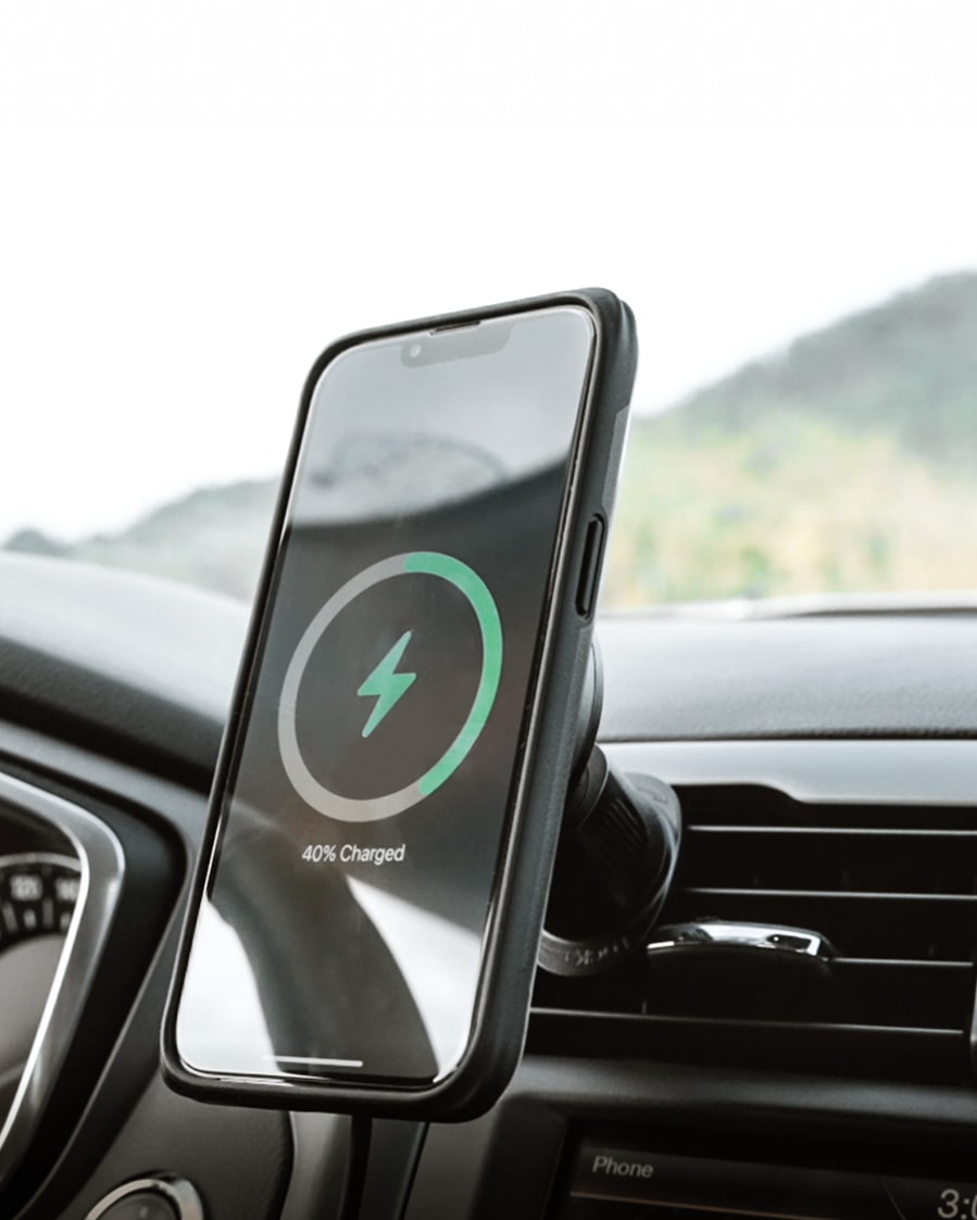 Wireless Car Charger Mount Kit with MagSafe