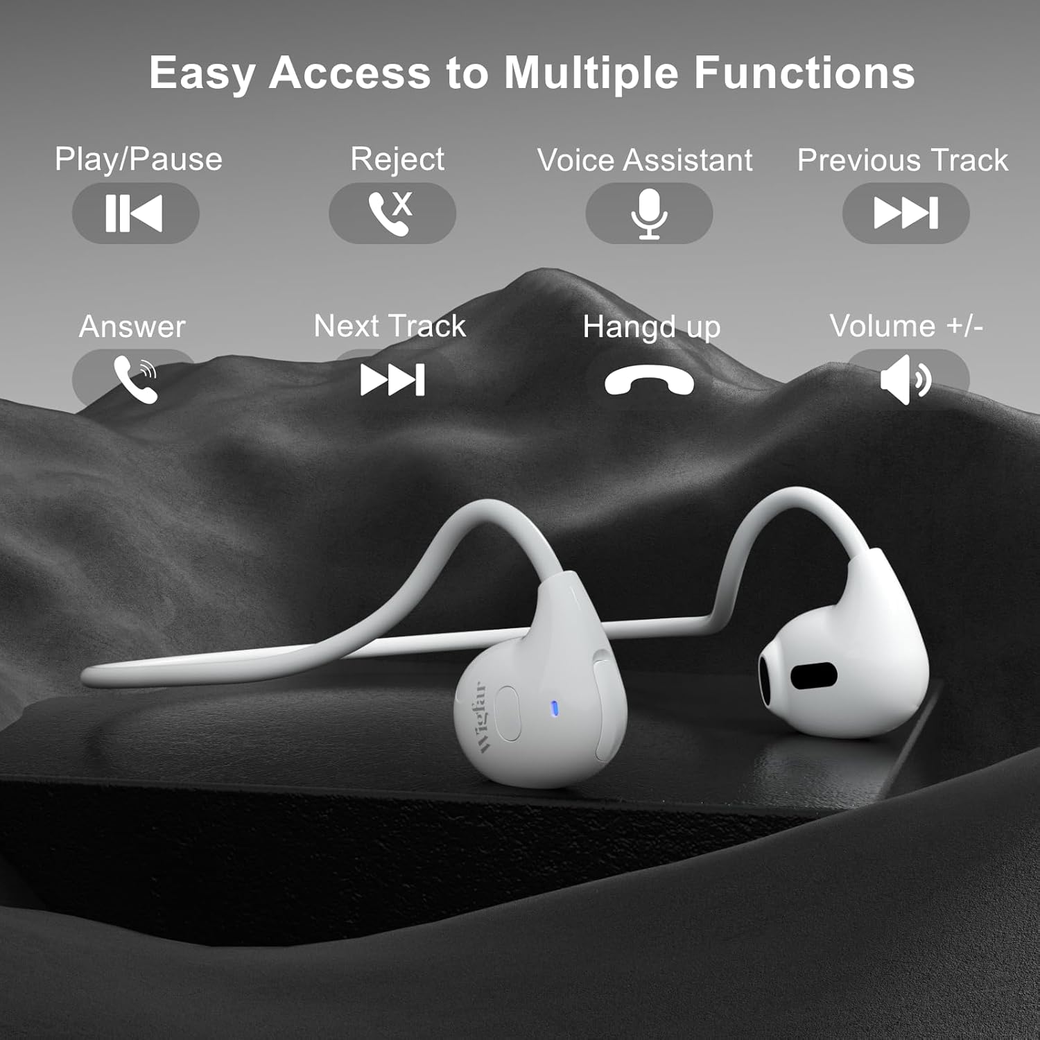 Open Ear Air Bone Conduction Headphones