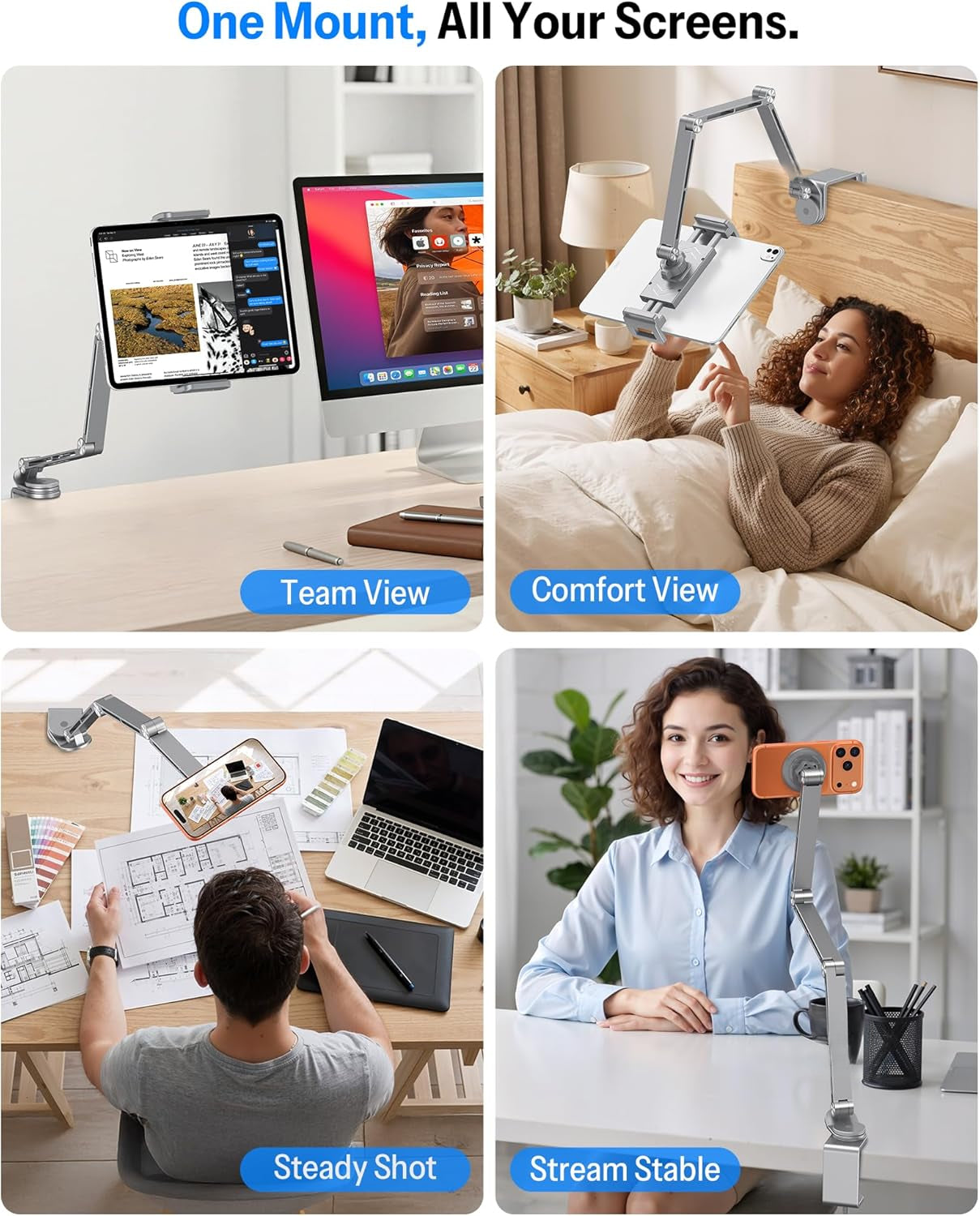 Aluminum Alloy Tablet/Phone Holder - CT9