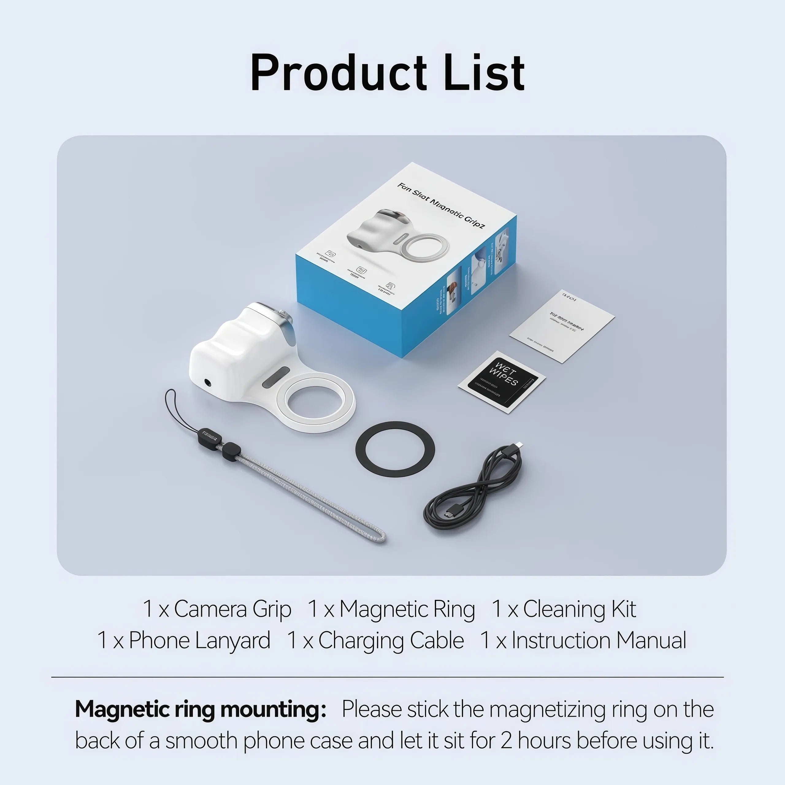 Magnetic Phone Camera Grip P5