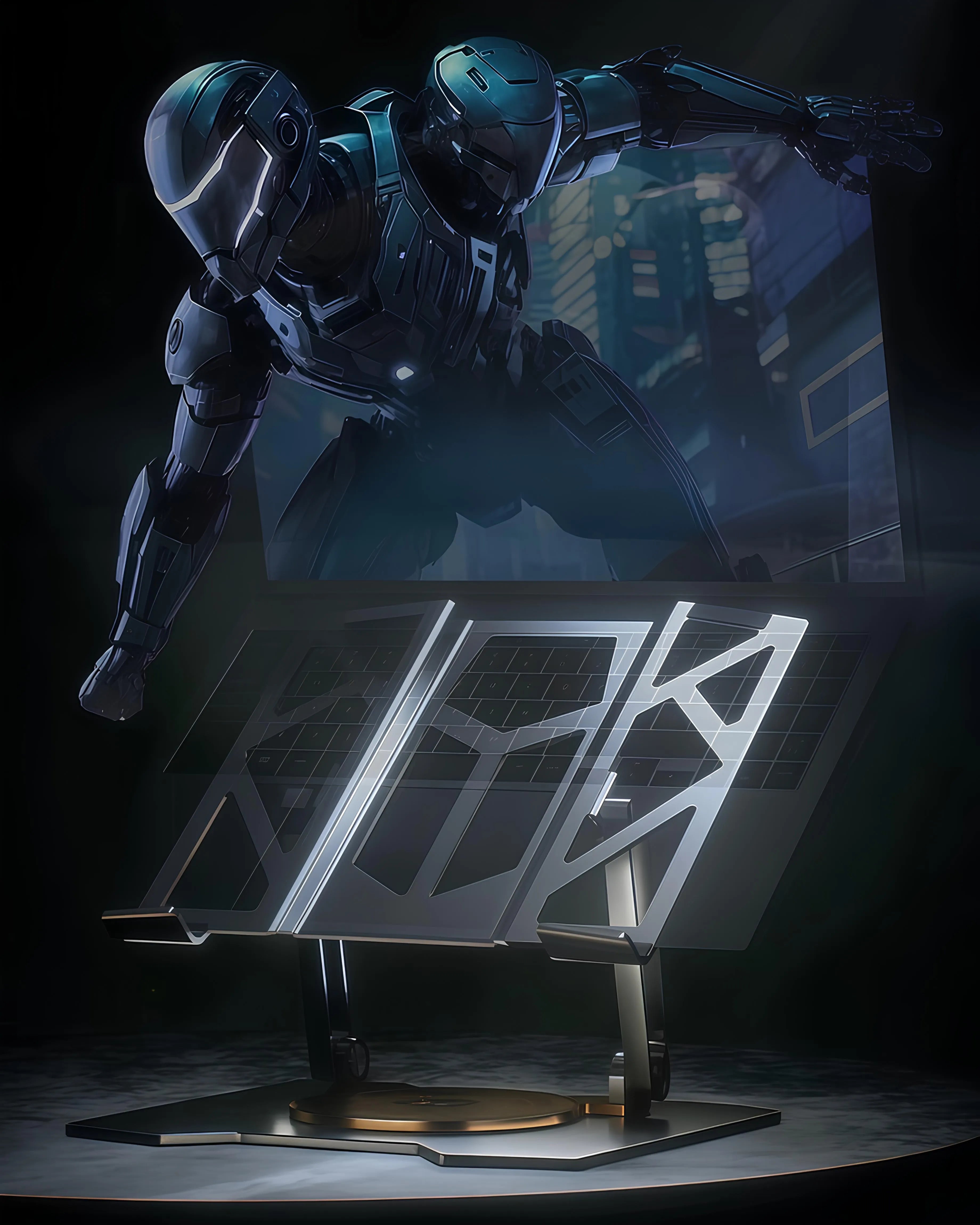 Mecha Adjustable Laptop Stand