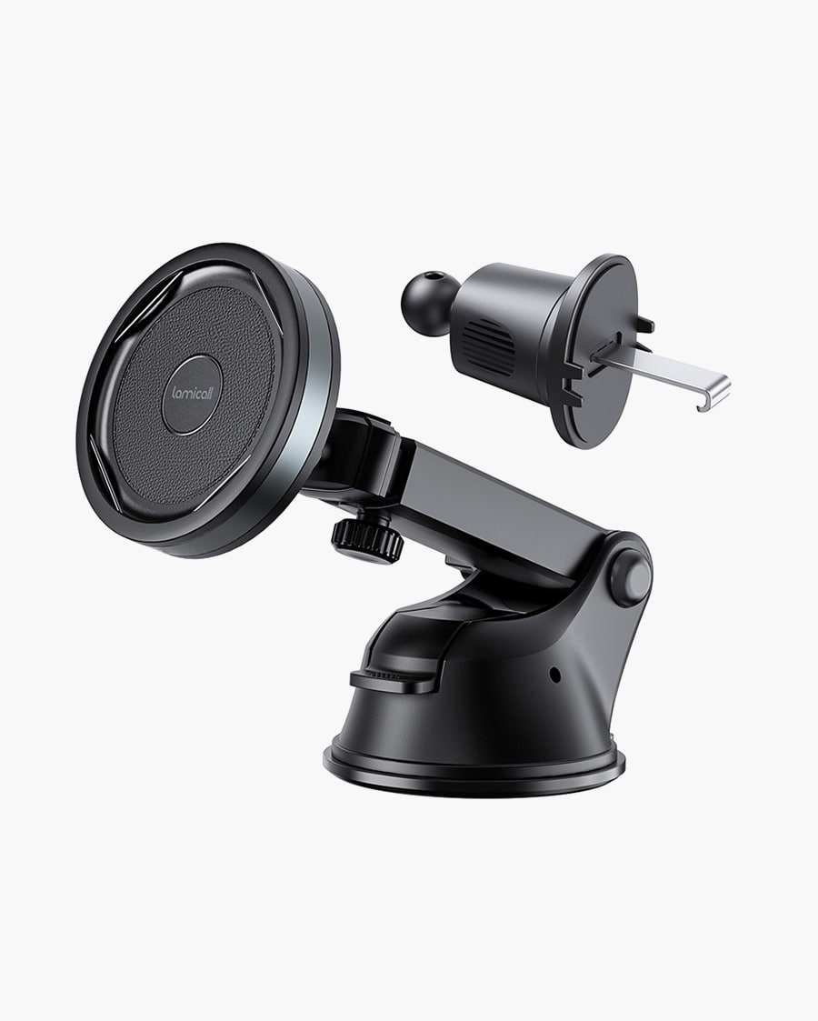 Wireless Car Charger Mount with MagSafe
