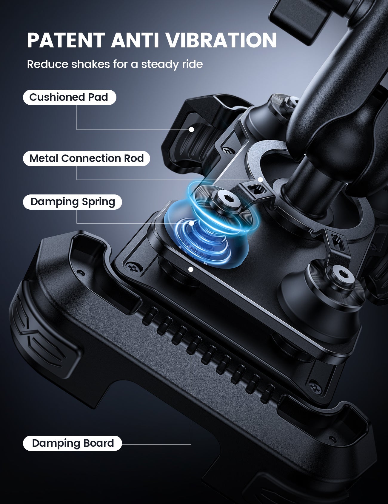 Motorcycle Phone Mount - H11