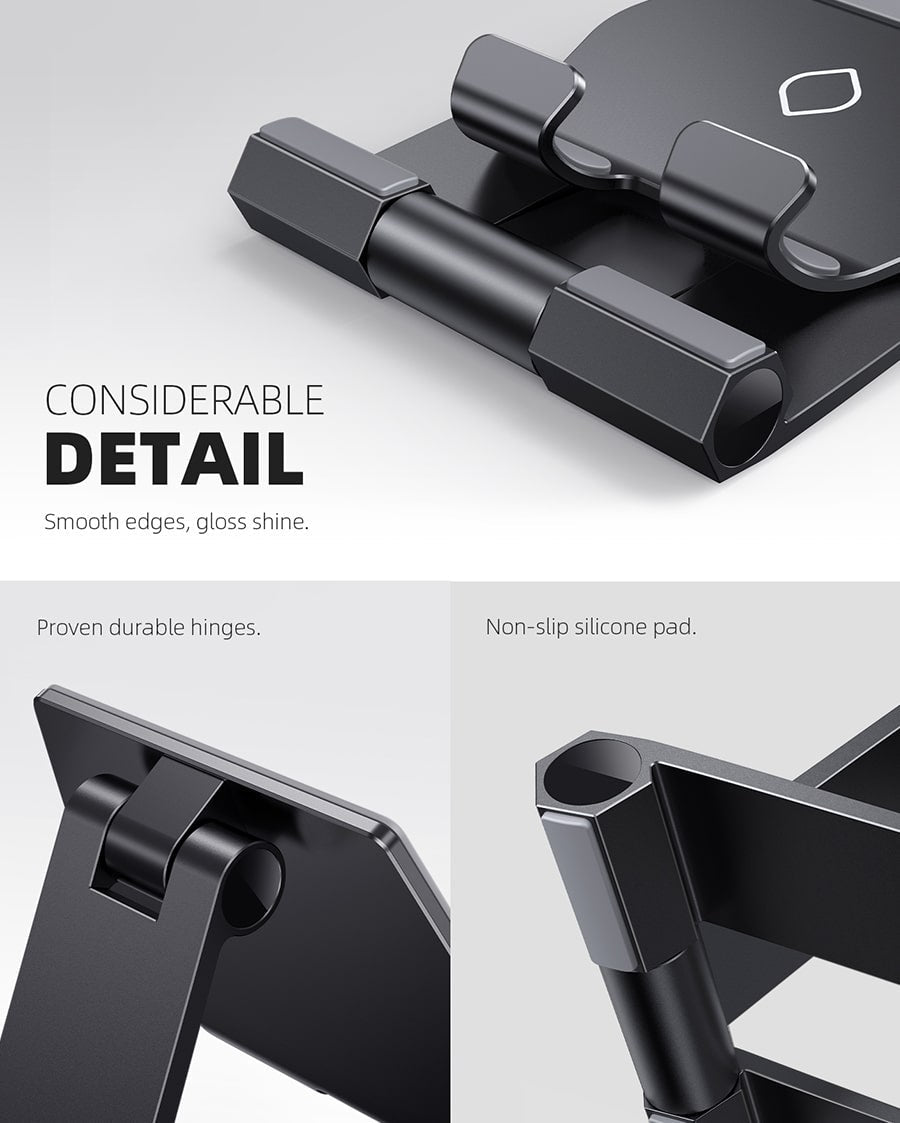 Upgrade Super Stable Cell Phone Stand for Desk