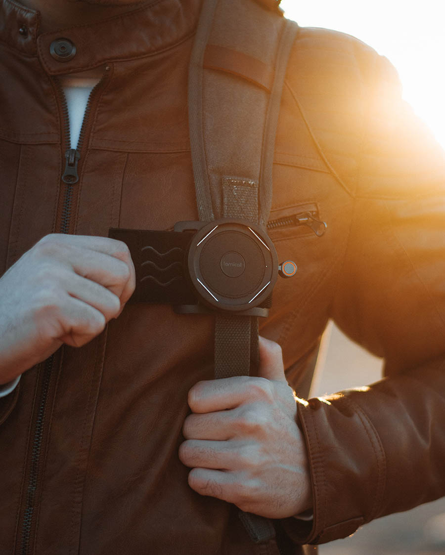 Magnetic Phone Holder Kit for Backpack Strap