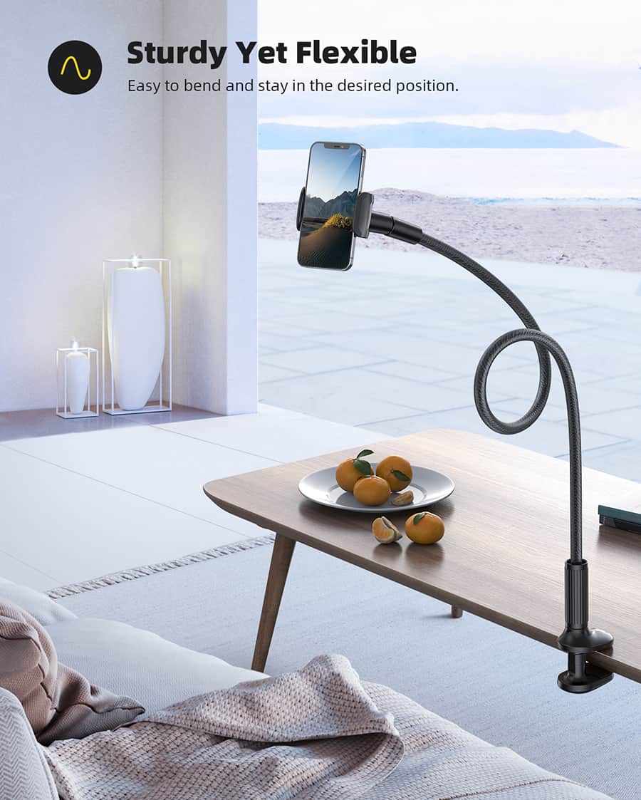 Gooseneck Phone Holder for Bed - GP03