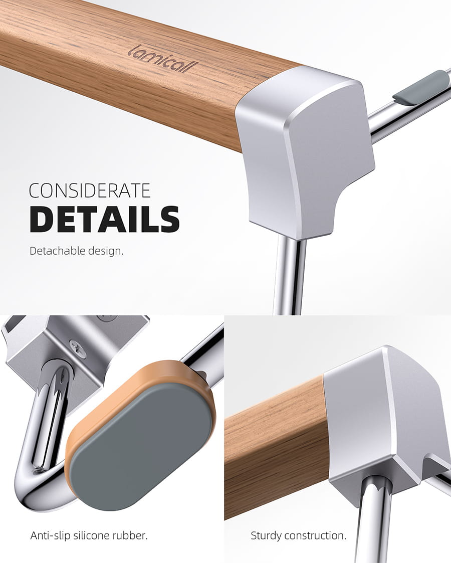 Walnut Wooden Laptop Stand - LN05