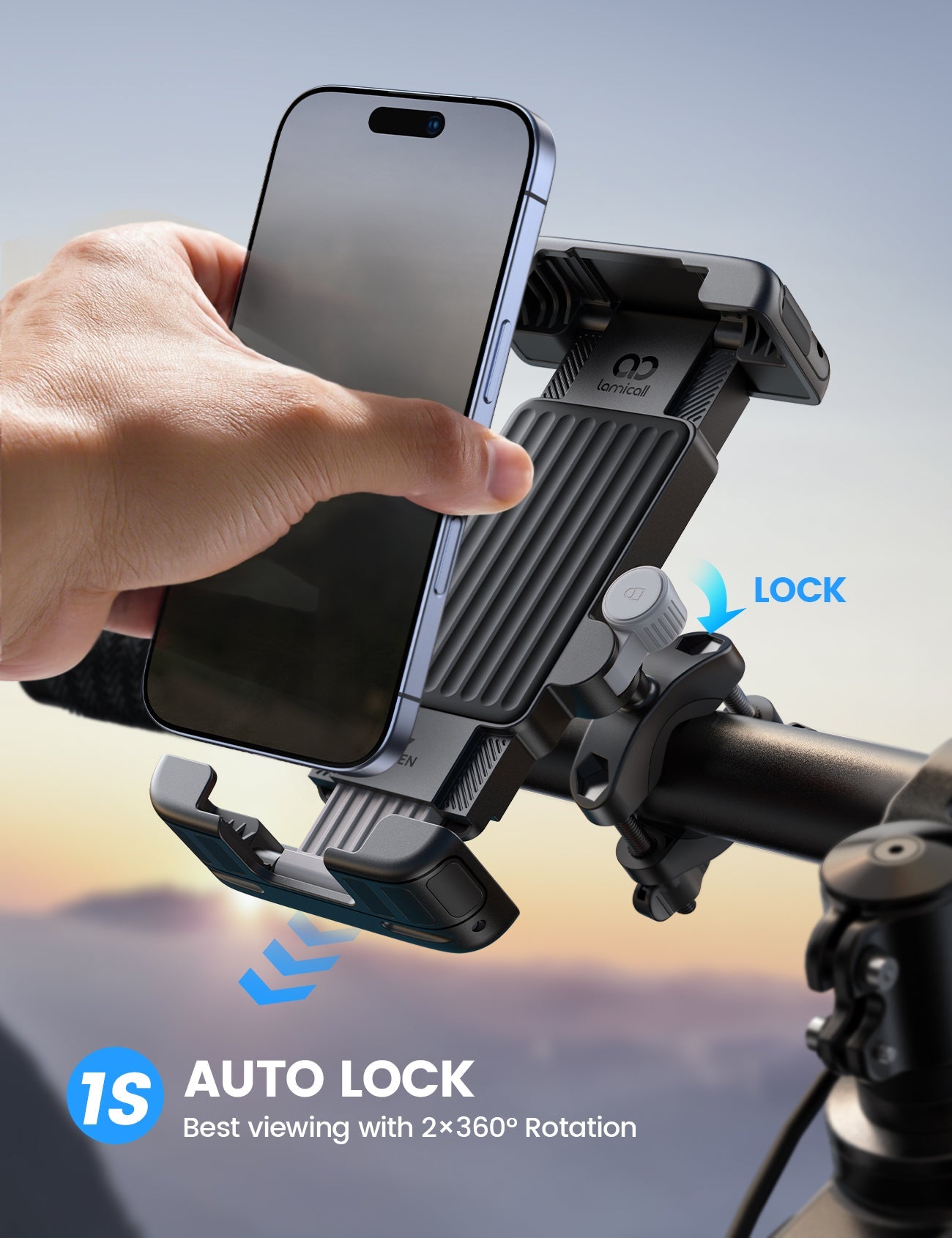 Bike Motorcycle Phone Mount - C62
