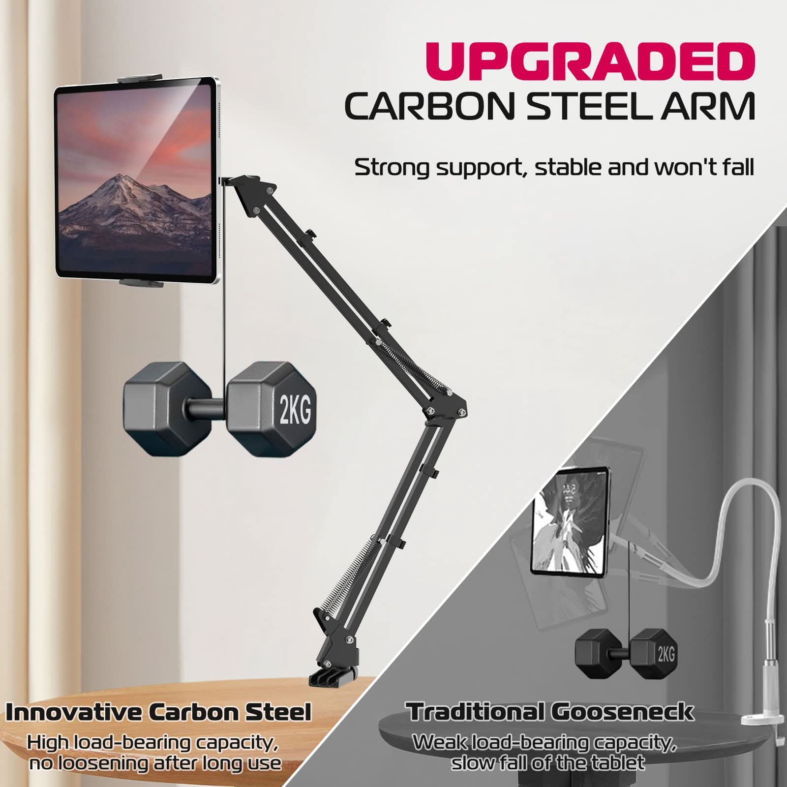 Universal Adjustable Tablet/Phone Holder