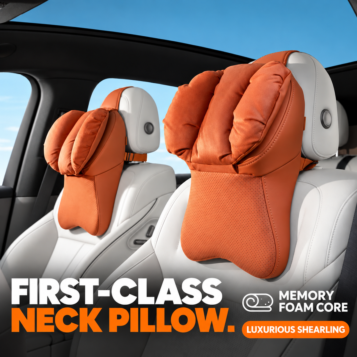 First-Class “Zero-Pressure” Neck Pillow - Pro 4