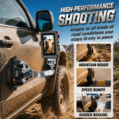 4.5" Electric Suction Cup Camera Mount