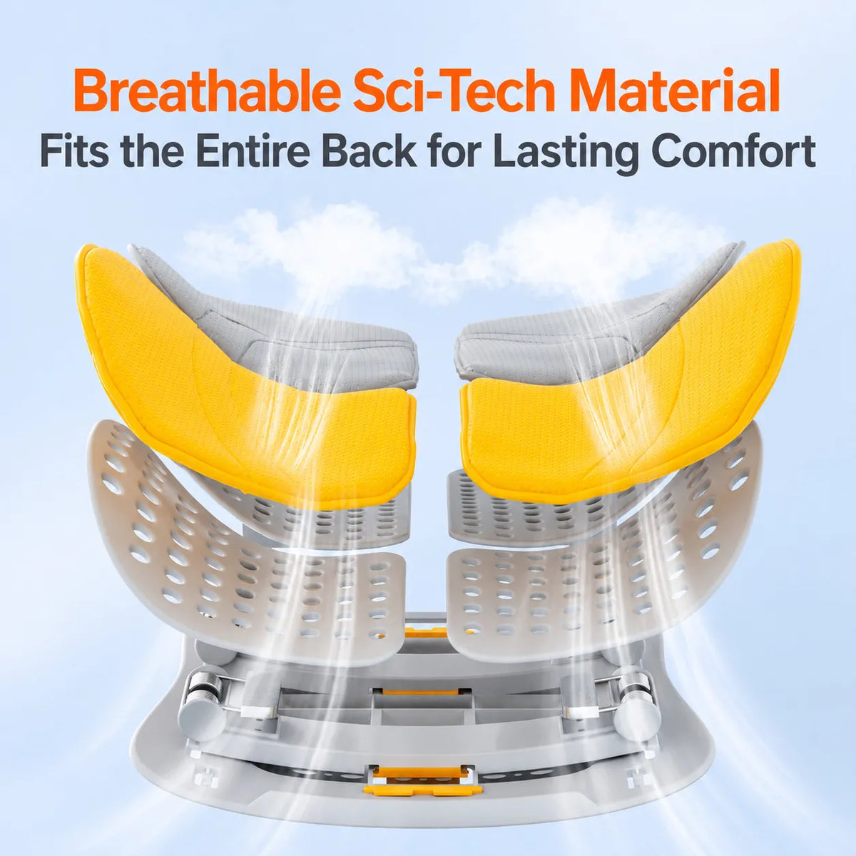 “Four-Leaf Clover” Ergonomic Lumbar Support Cushion