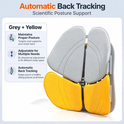 “Four-Leaf Clover” Ergonomic Lumbar Support Cushion
