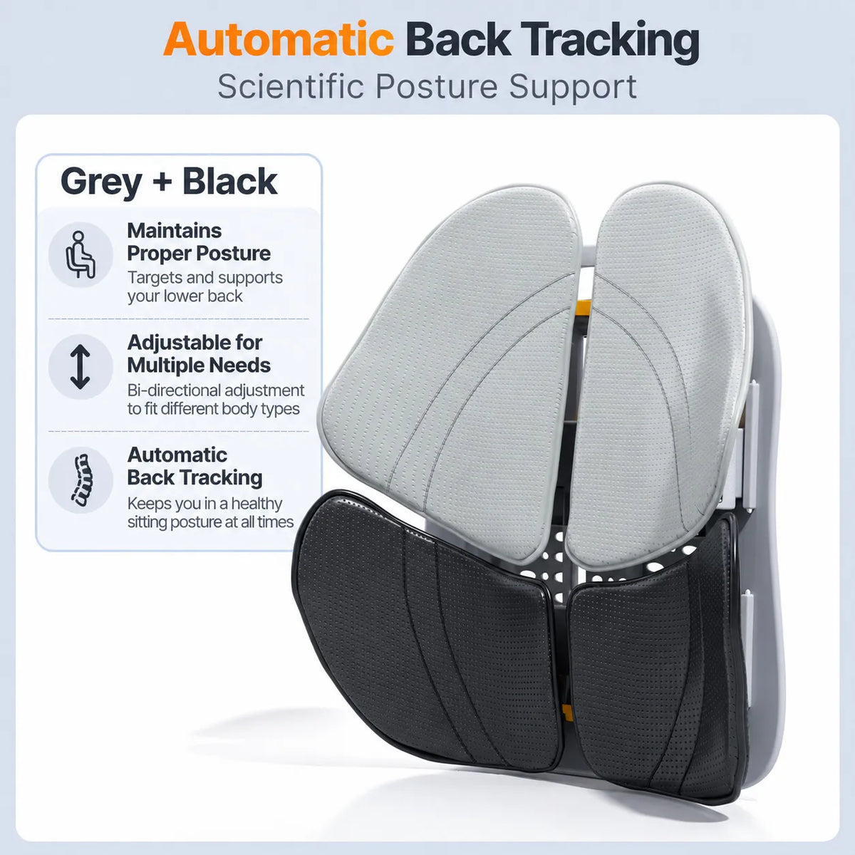 “Four-Leaf Clover” Ergonomic Lumbar Support Cushion