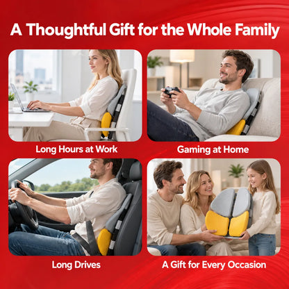 “Four-Leaf Clover” Ergonomic Lumbar Support Cushion