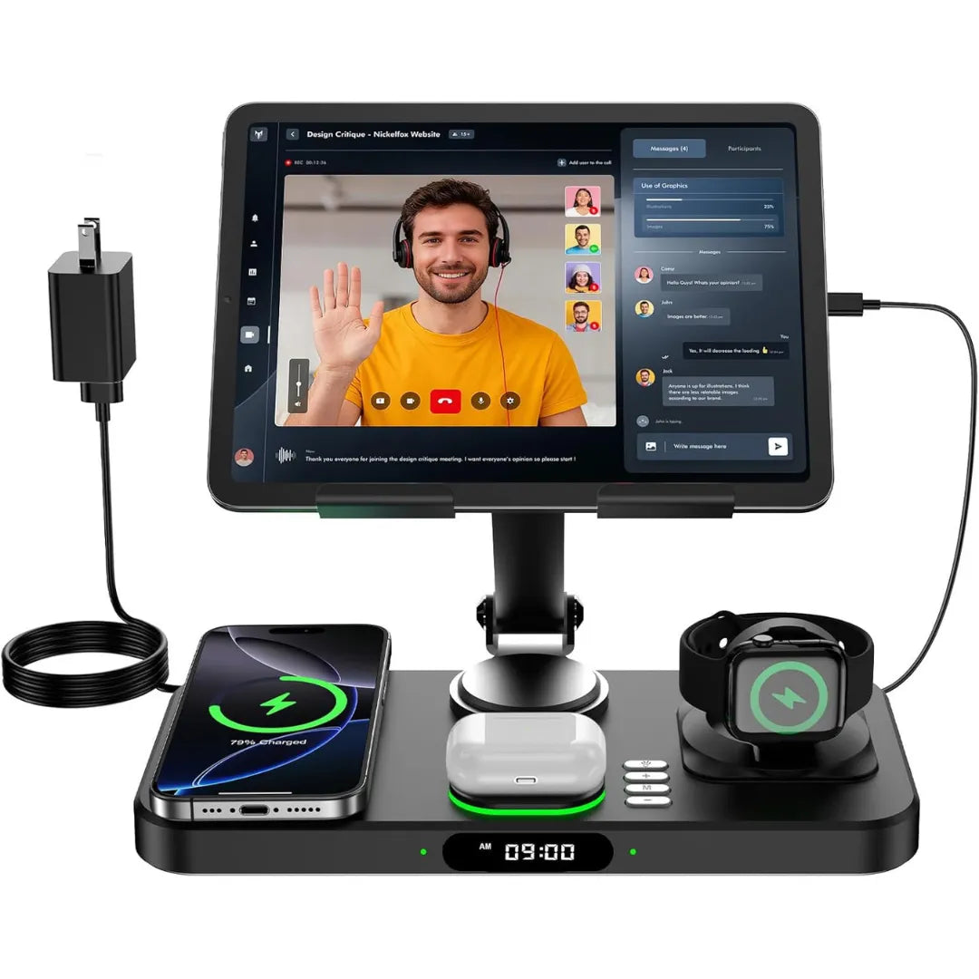 6 in 1 Wireless Charger for Apple Multiple Devices