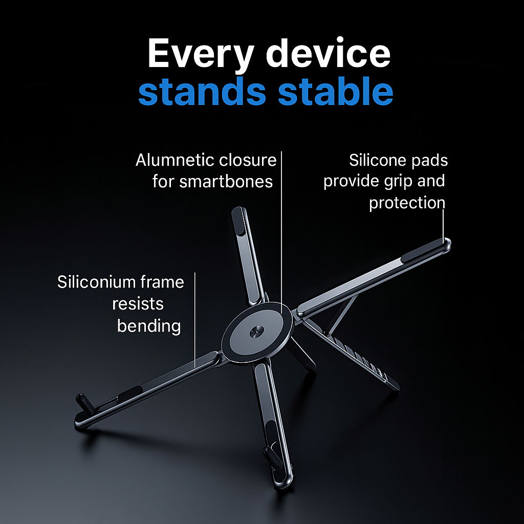 Aluminum Alloy 3-in-1 Multifunctional Stand