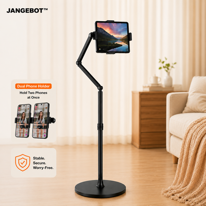 Universal Adjustable Tablet/Phone Floor Stand - Premium