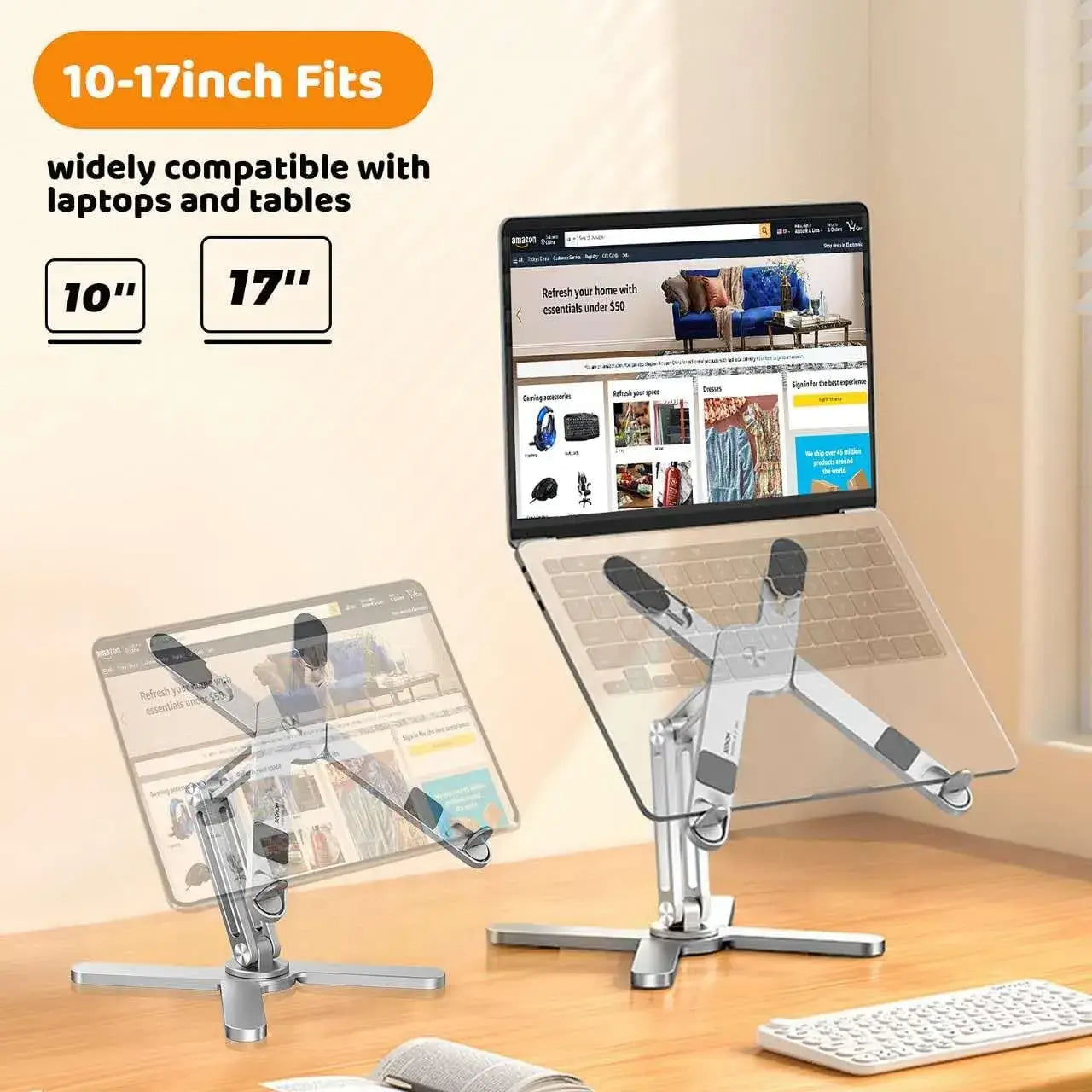 Ergonomic 360° Rotating & Foldable Stand - N86