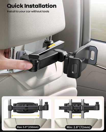 Car Headrest Tablet Holder - CH06