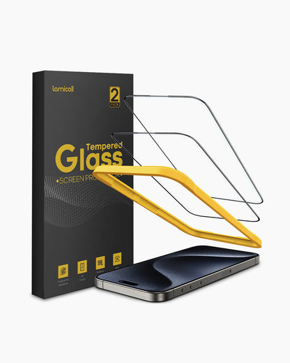 2Pack Professional Screen Protector for iPhone 15 Pro