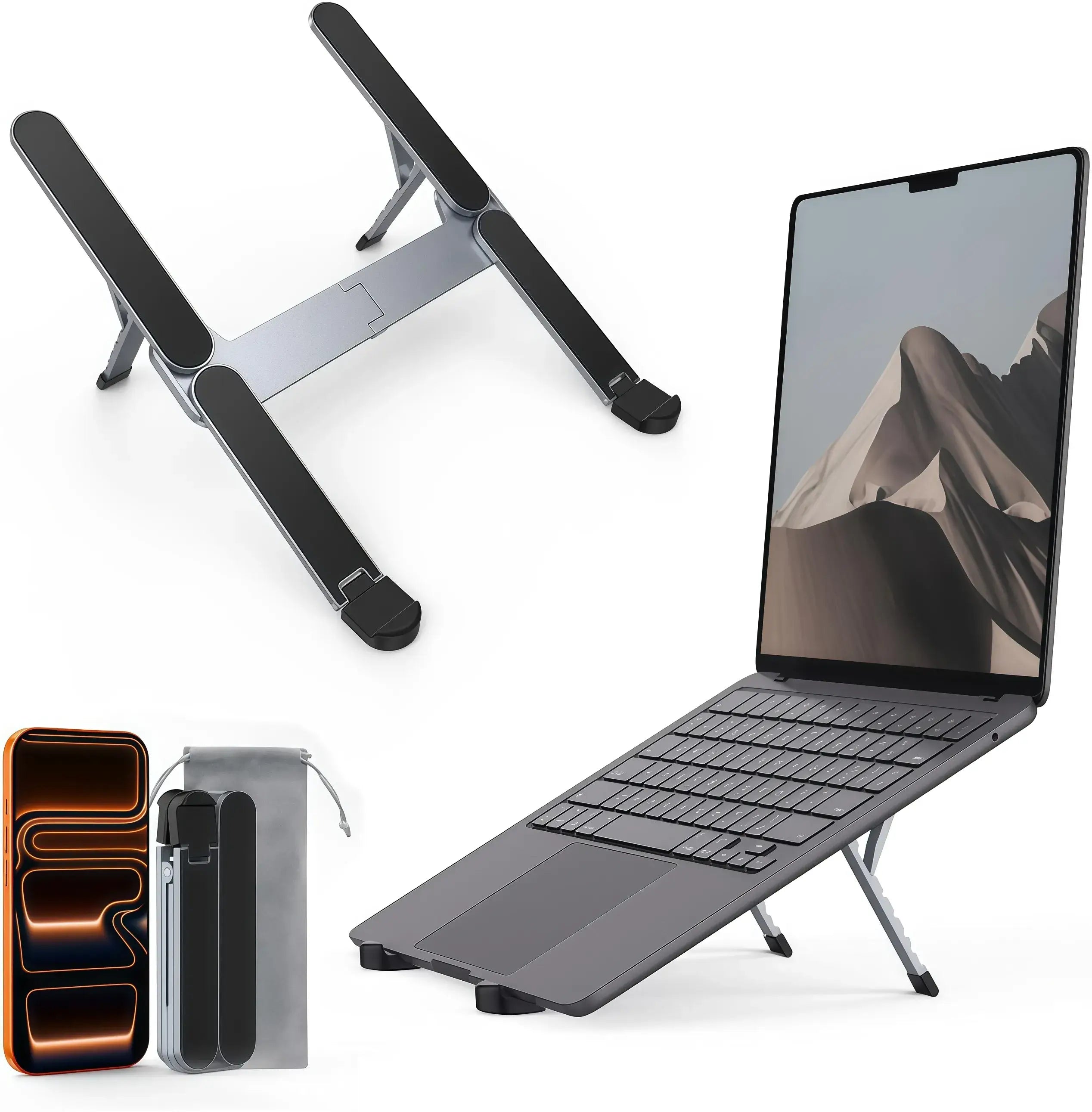 Ultra Compact Foldable Laptop Stand – Jangebot