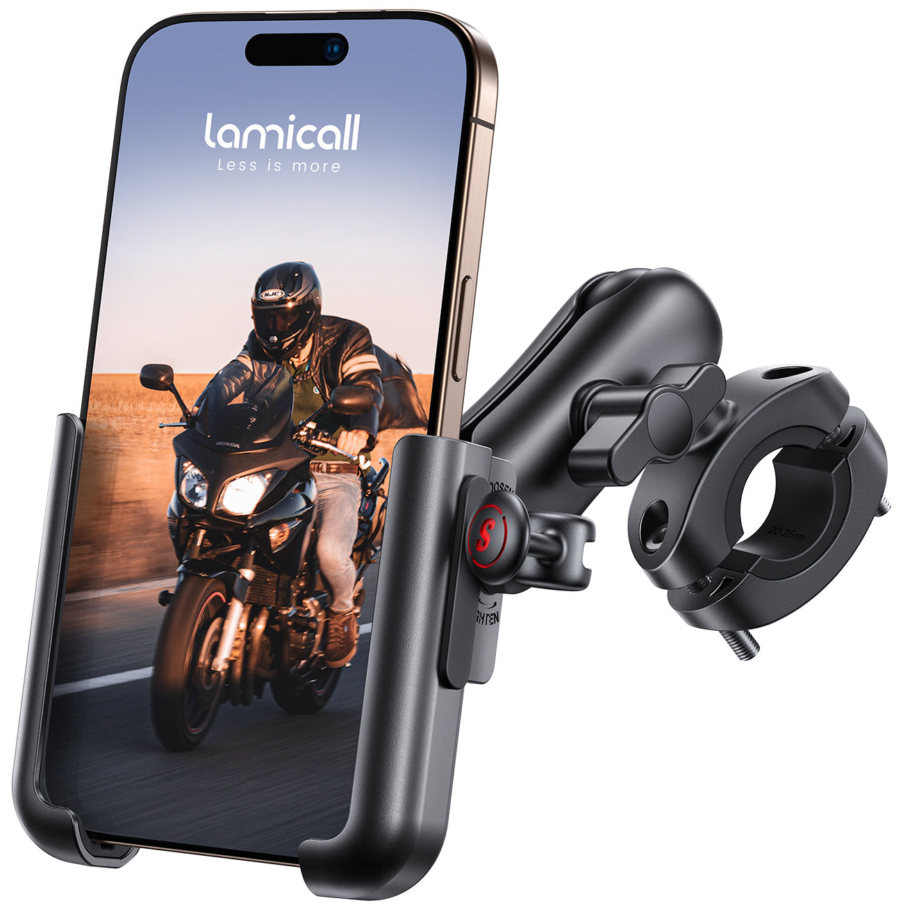 All Metal Motorcycle Phone Mount