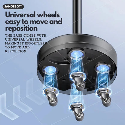 Universal Wheels Adjustable Tablet/Phone Floor Stand - A300E