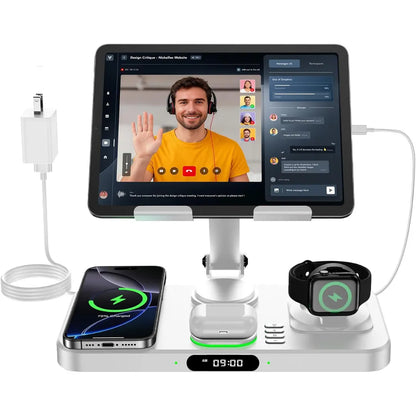 6 in 1 Wireless Charger for Apple Multiple Devices