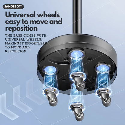 Universal Wheels Adjustable Tablet/Phone Floor Stand - A300E