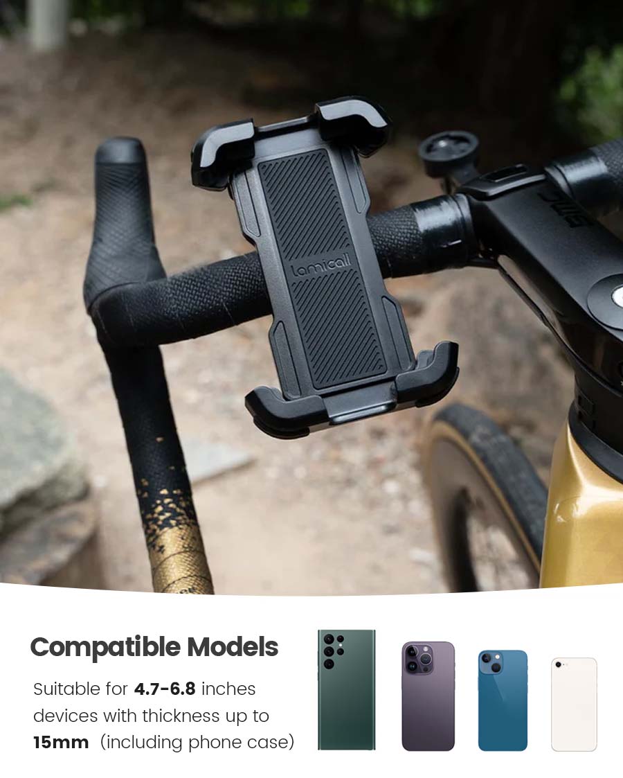 Adjustable Phone Mount for Bike, Scooter, Motorcycle - BP03