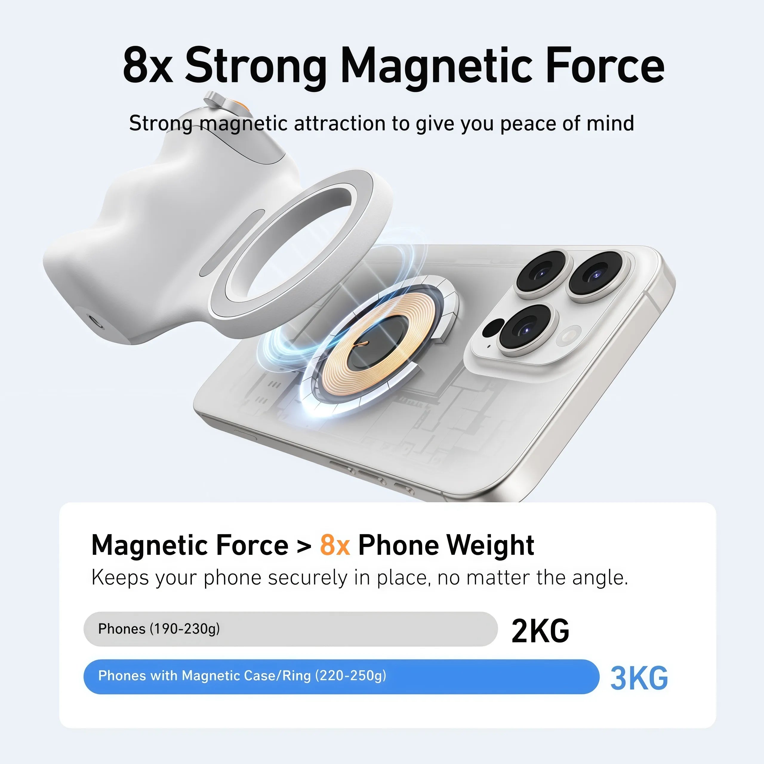 Magnetic Phone Camera Grip P5