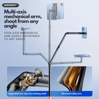 Universal Wheels Adjustable Tablet/Phone Floor Stand - A300E