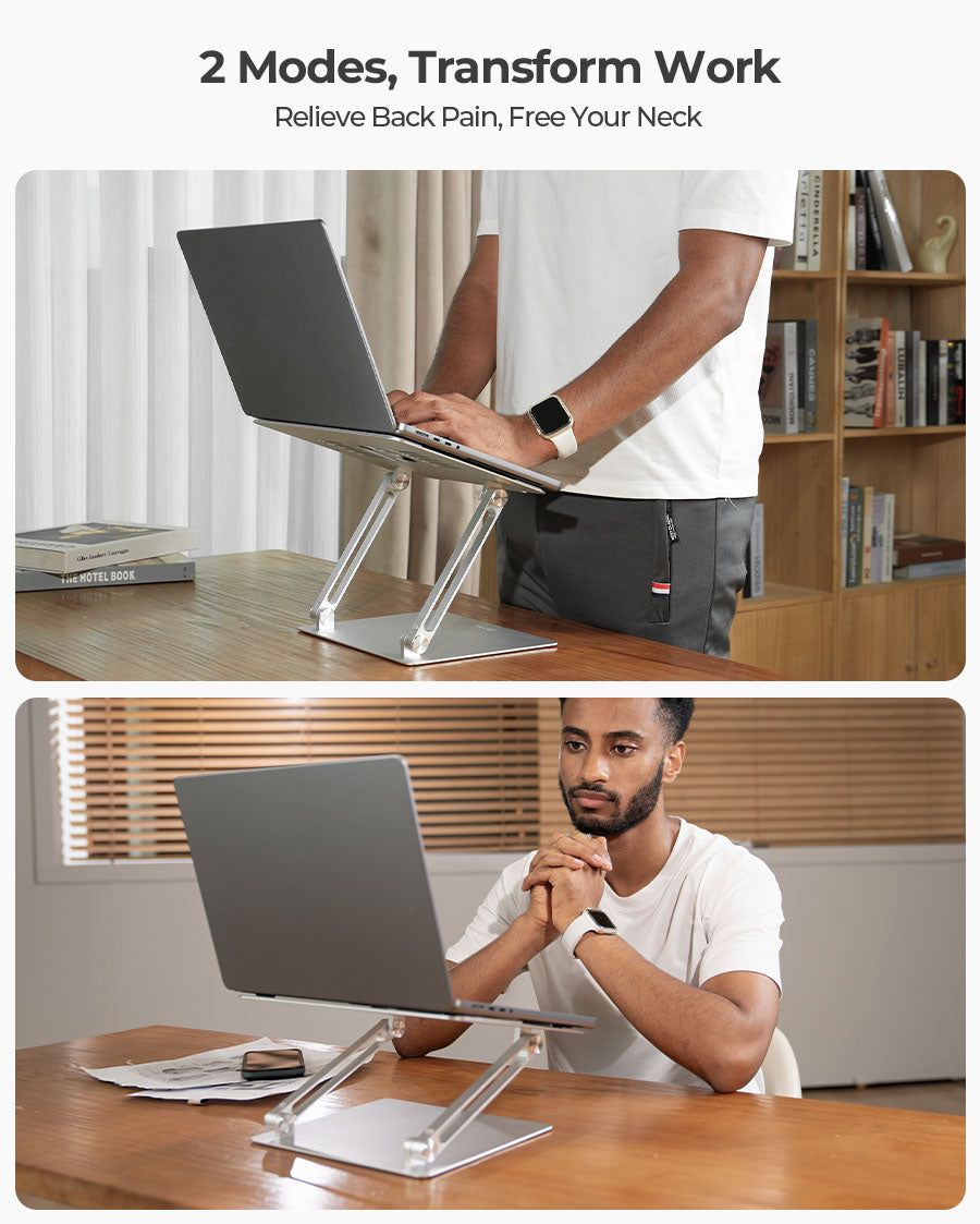 Foldable Aluminum Laptop Stand for Desk - LN09