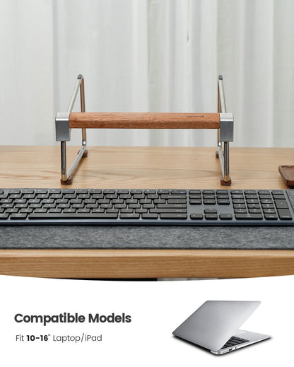 Walnut Wooden Laptop Stand - LN05