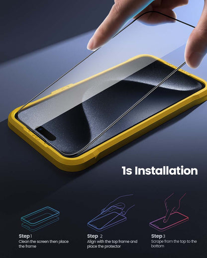 2Pack Professional Screen Protector for iPhone 15 Pro