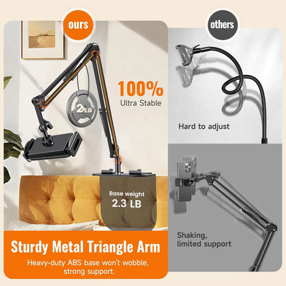 Universal Adjustable Tablet/Phone Holder - Plug-in Style