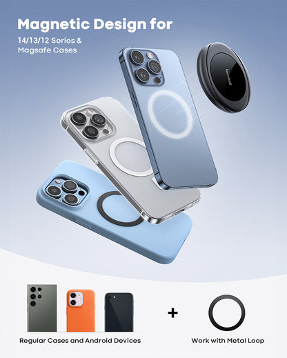 Magnetic Phone Grip Holder Compatible for Magsafe