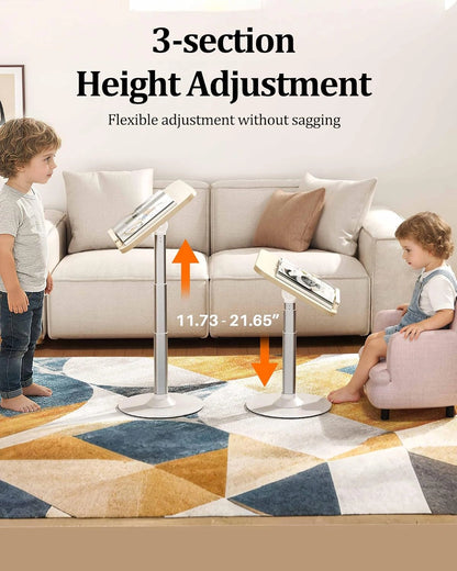 Ergonomic Adjustable Reading Holder with Clip